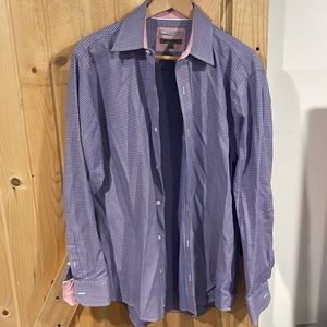 Men’s purple dress shirt
